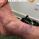 Illustration for article titled Tony Finau Played The Entire Masters On This Gross, Fucked-Up Ankle